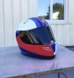 Peinture BMW MOTORSPORT sur casque