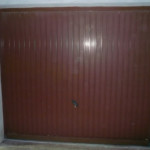 Peinture portail basculant RAL 8011 peinture portail dans l'Ain