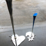 Peinture chrome sur structure aluminium
