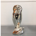 sculpture chrome miroir